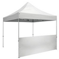 10 Foot Wide Tent Half Wall - White or Black Only (Unimprinted)